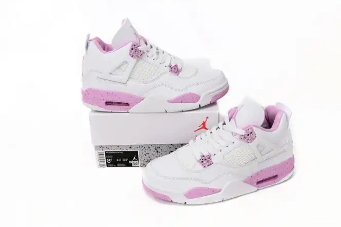 HYPE CT8527-116 4 Jordan White Retro Pink 0514